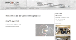 Desktop Screenshot of immaginazione.ch